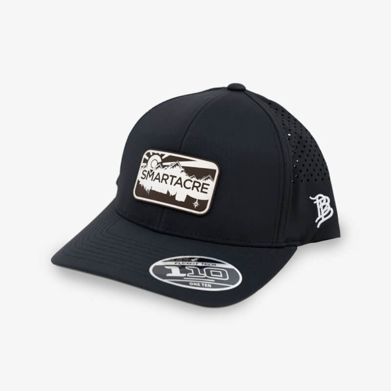 Black Performance Dry Fit Hat