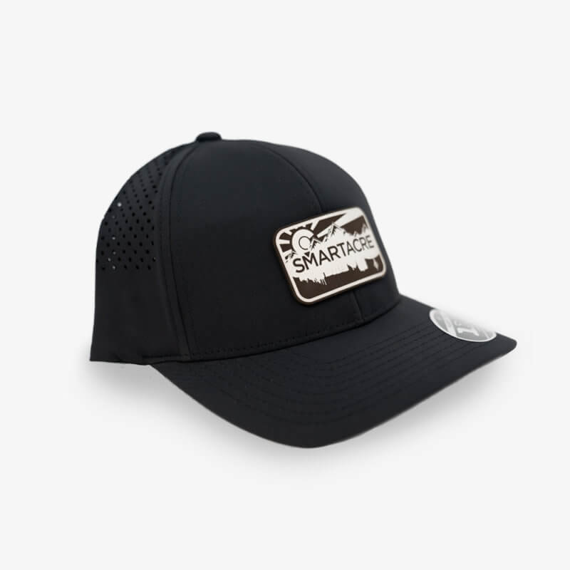 Black Performance Dry Fit Hat