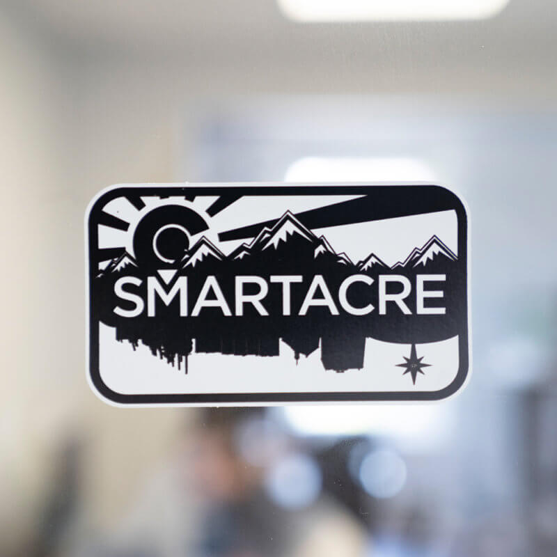 SmartAcre Cityscapes Logo Sticker